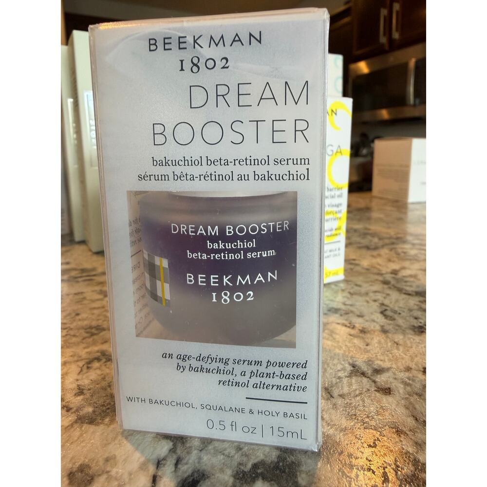 NEW Beekman 1802 Dream Booster Bakuchiol Beta-Retinol Serum 0.5 oz